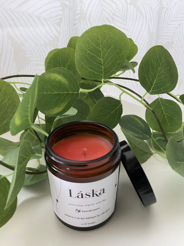 Sójová sviečka Láska